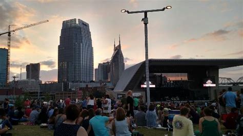 Ascend amphitheater photos - Oct 12, 2023 · Photo: Tyler Krippaehne. Noah Kahan brought his thunderous fall “Stick Season Tour ’23” to Nashville’s Ascend Amphitheater for two nights last week (Oct. 3 and 4). He opened with his hit track “Northern Attitude” as the setting sun illuminated the skyline behind him. Kahan then played “She Calls Me Back,” a song he re-released ... 